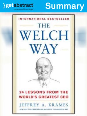 cover image of The Welch Way (Summary)